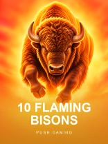 10 Flaming Bisons